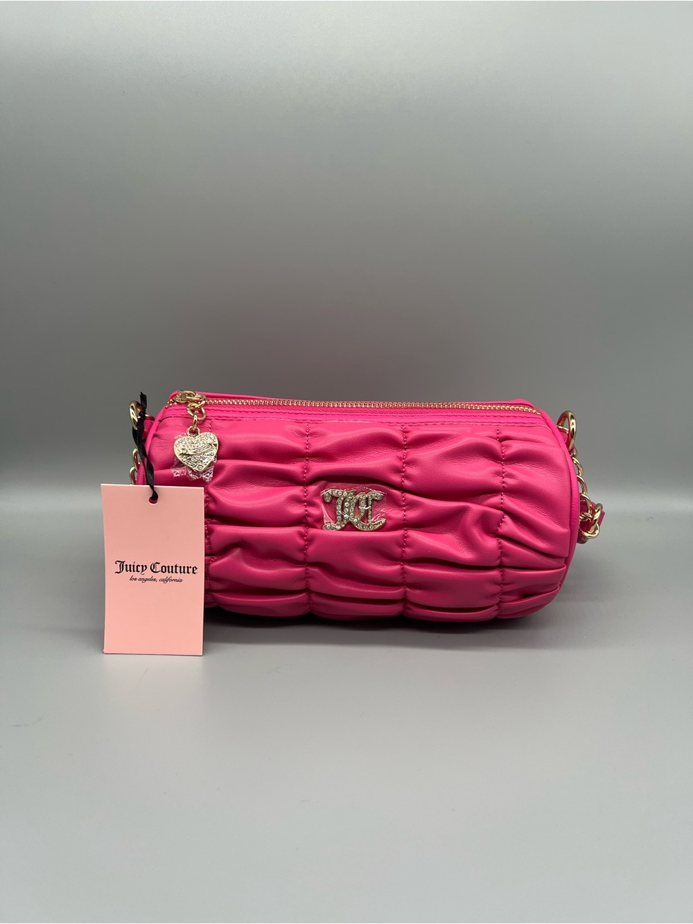 Juicy couture run the world shoulder bag purse